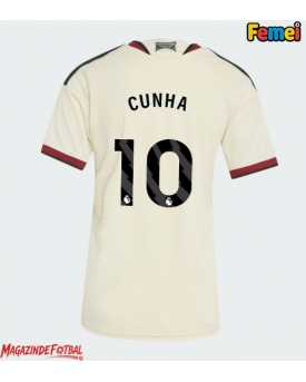Manchester United Matheus Cunha #10 Tricou Fotbal Replică 2026-27 Femei Treilea Manchester United Matheus Cunha #10 Tricou Fotbal Replică 2026-27 Femei Treilea